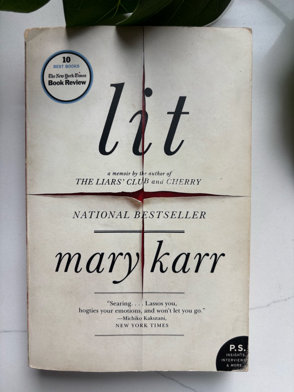 Lit by Mary Karr | Paperback